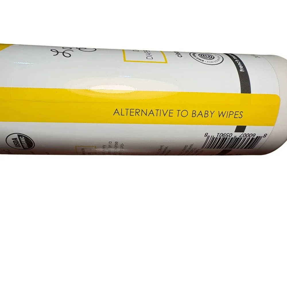 La Petite Creme Organic Diapering Lotion Refill 20oz Alternative to Baby Wipes
